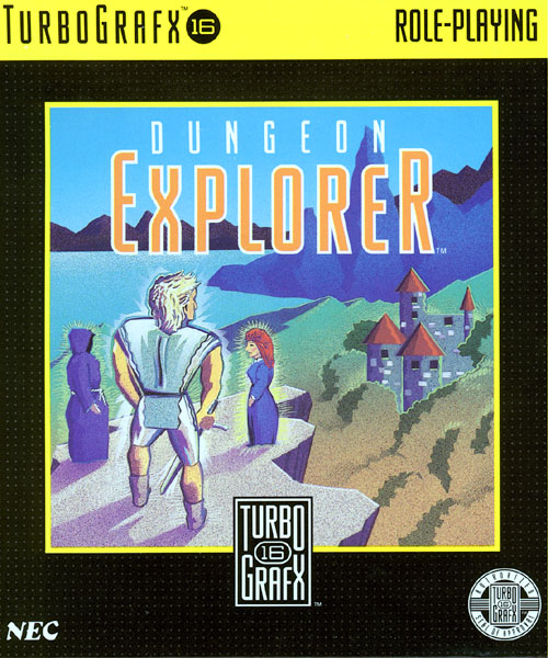 Dungeon Explorer (USA) Box Scan